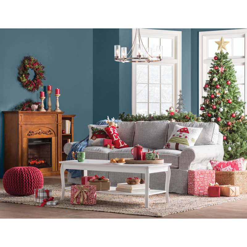 Mistana™ Destrie Handmade Braided Denim and Jute Blue/Beige Rug